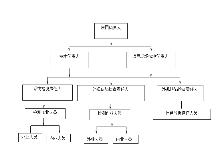 检测组织结构